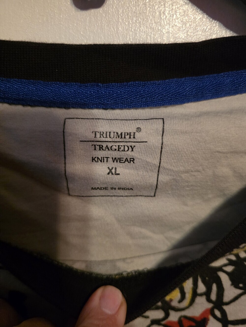 Truimph Over Tragedy Men's Graffiti Tee XL - Picture 3 of 9
